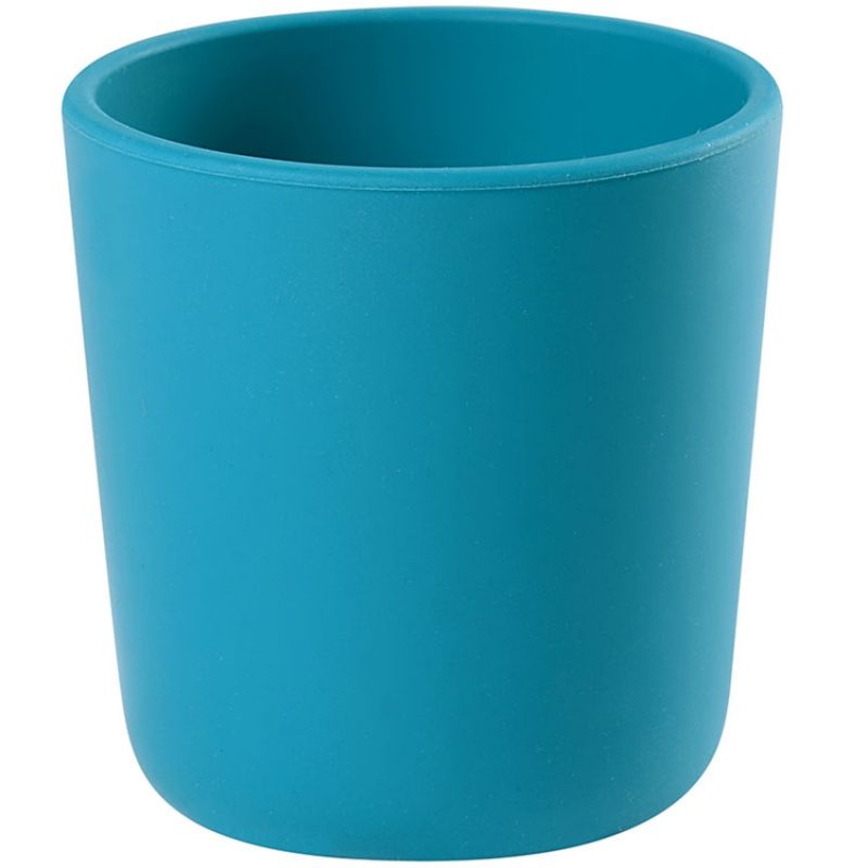 Gobelet en silicone bleu Béaba