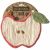 Variation Rouge du produit Bavoir Pepa The Apple de la marque Oli & Carol