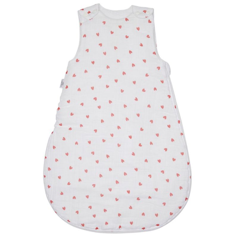 Gigoteuse chaude en gaze de coton Mon petit coeur TOG 3,3 (0-6 mois) BB & Co