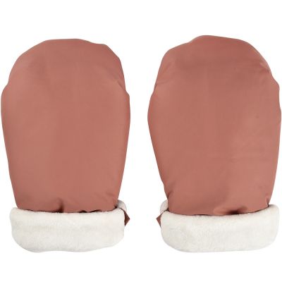 Moufles pour poussette terracotta - Reconditionné Béaba