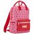 Variation Rose, rouge du produit Sac à dos Coeurs Rouges personnalisable de la marque Atelier Wagram