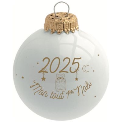 Boule de Noël Mon tout 1er Noël 2025 Baubels