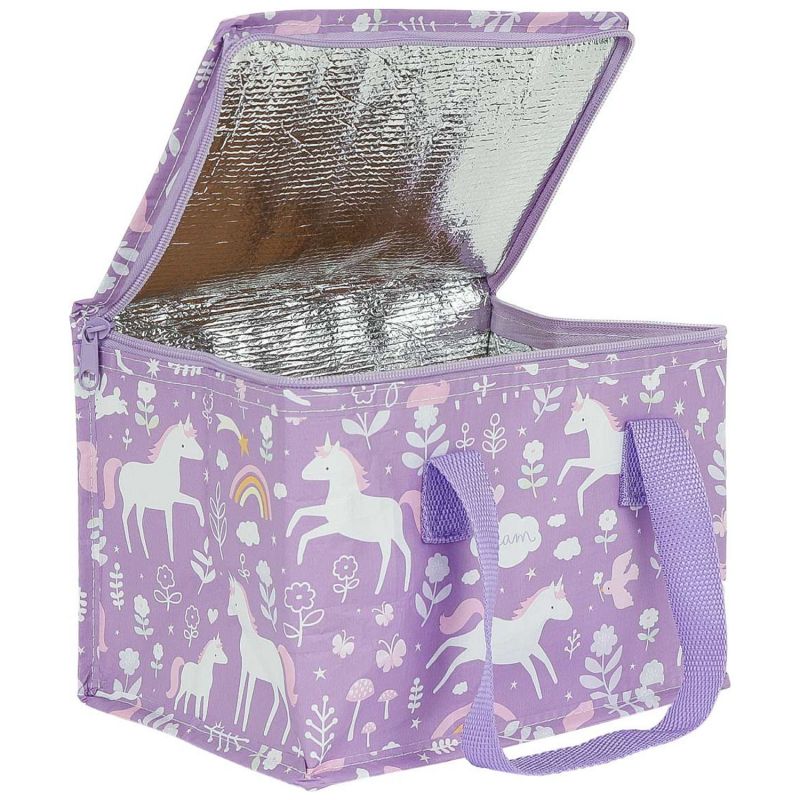 Sac isotherme Rêves de licorne A Little Lovely Company Produit ouvert 3