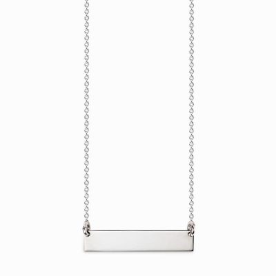 collier argent avec barre collier argent avec barre