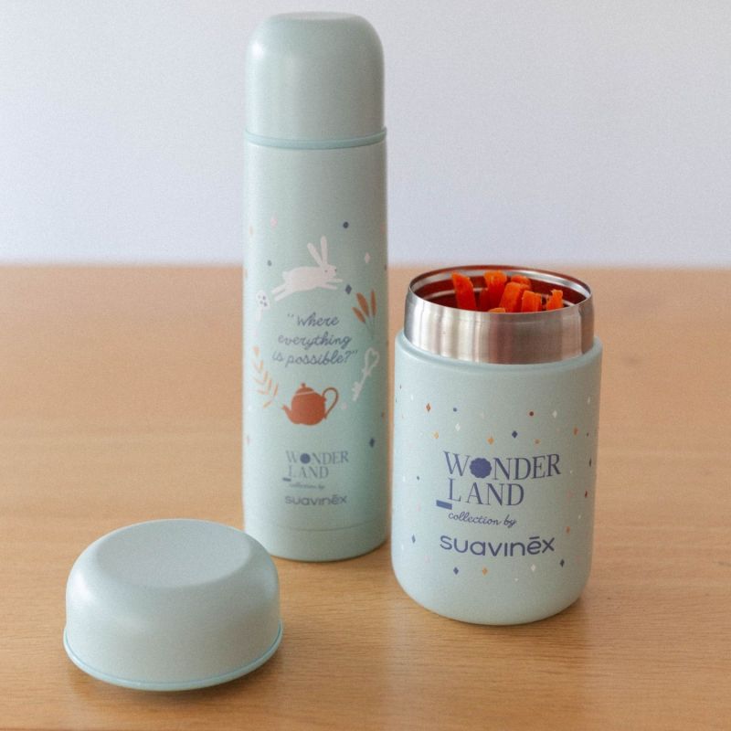 Thermos alimentaire Wonderland Bleu (400Ml) Suavinex Ambiance 7