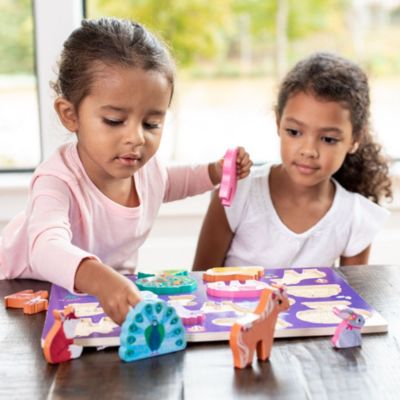 Puzzle Let's Begin Licornes (10 puzzles de 2 pièces)