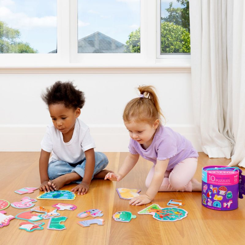 Puzzle Let's Begin Licornes (10 puzzles de 2 pièces) Crocodile Creek Ambiance 5