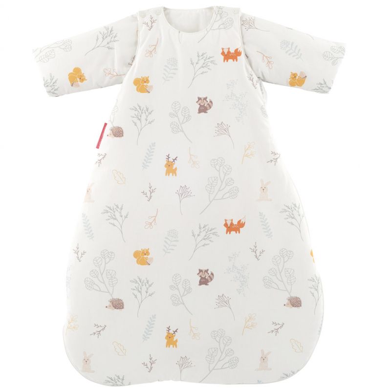 Gigoteuse chaude en coton bio Dream Forest TOG 2,5 (70 cm) Little Crevette