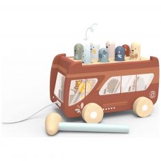 Jeu d'encastrement taptap bus - Speedy Monkey