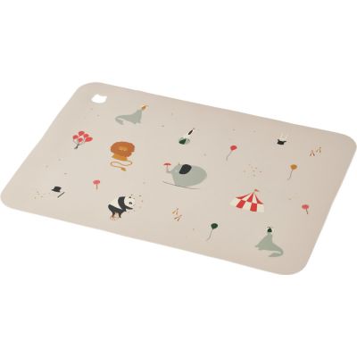 Set de table Jude Circus Sandy  par Liewood