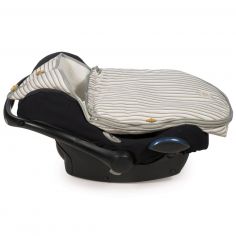 Nid d'ange chancelière Siege Auto Groupe 0 Été Botton Rayures