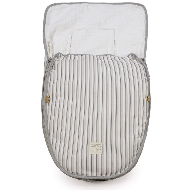 Nid d'ange chancelière Siege Auto Groupe 0 Été Botton Rayures Walking Mum Produit 4