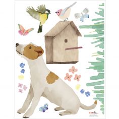 Planche stickers Mon Jardin (35 x 45 cm) - Mimi'lou