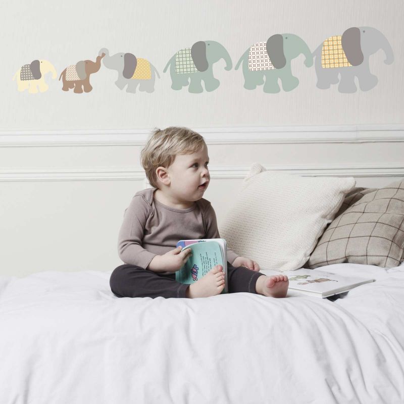 Sticker Famille éléphant AFKliving