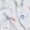Lot de 3 langes en mousseline bio Dino (70x70 cm) Noukie's Ambiance 3