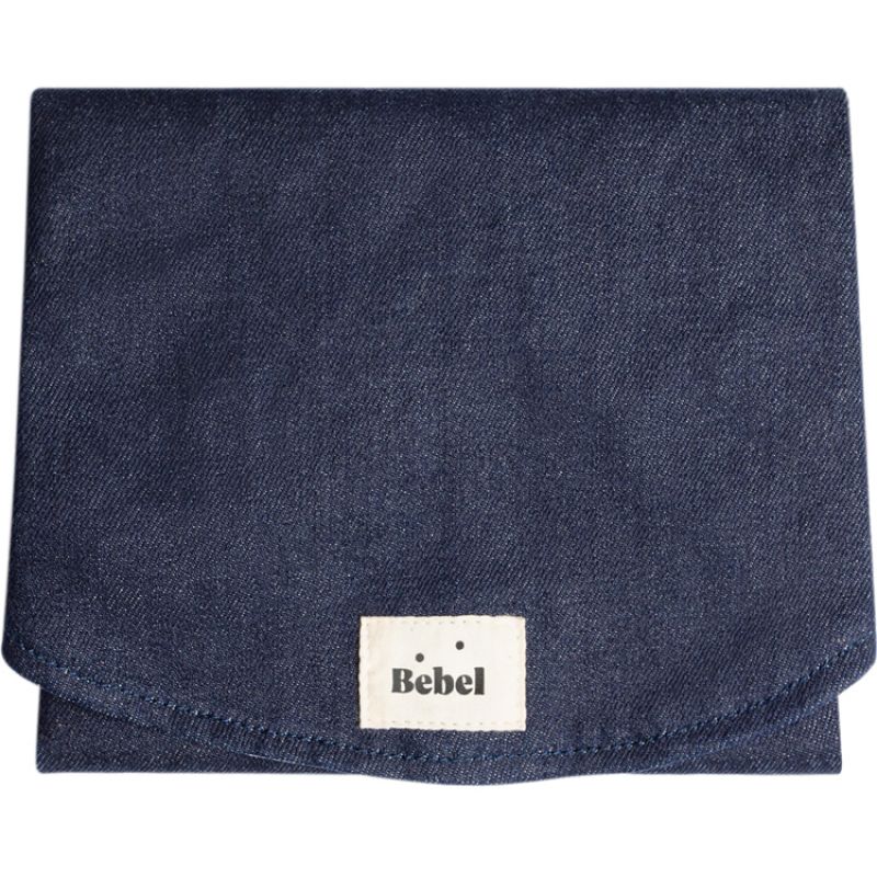 Tapis à langer jean foncé BEBEL