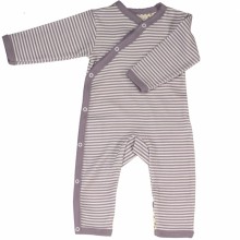 Combinaison pyjama Stripe lavande (6-12 mois : 77 cm)  par Pigeon