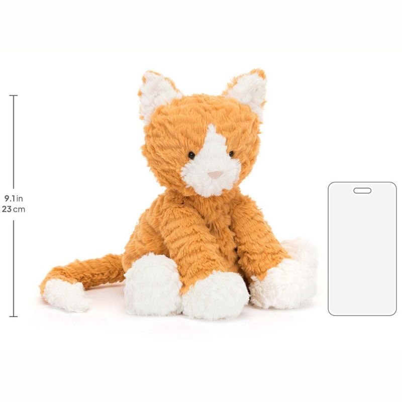 Peluche Fuddlewuddle Ginger le chat (23 cm) Jellycat Produit 8