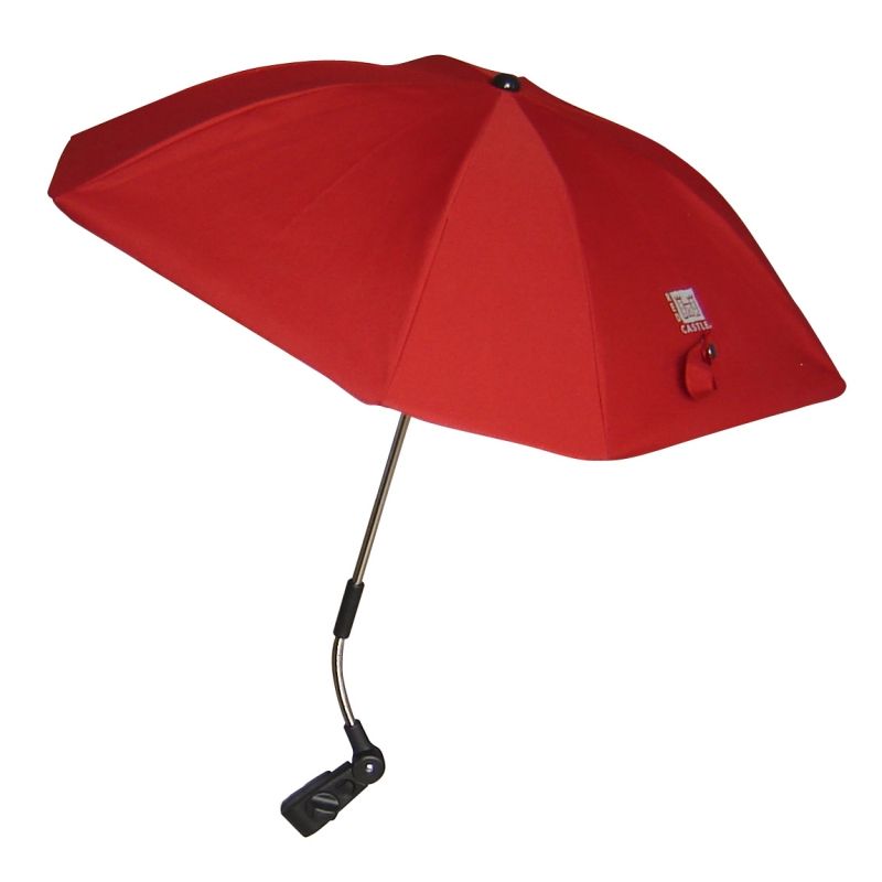 Ombrelle universelle anti-UV rouge Red Castle