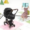 Nacelle pliable luxe MIOS et COŸA 2026 Sepia Black Cybex Ambiance 2