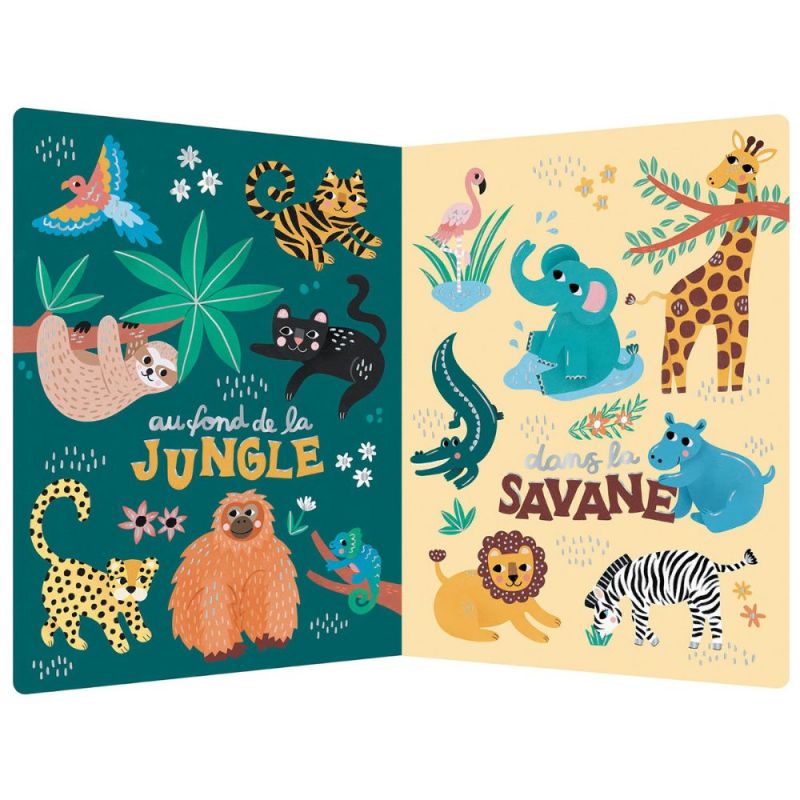 Livre Mes 100 animaux à découvrir Auzou Editions Produit ouvert 3