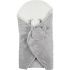 Couverture nomade Groloudoux Mix & Match gris clair (120 x 100 cm) - Noukie's Couverture nomade Groloudoux Mix & Match gris clair (120 x 100 cm) - Noukie's