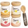 Pack de 4 yaourts et cuillère en bois FSC Le Toy Van Produit 1