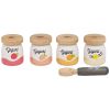 Pack de 4 yaourts et cuillère en bois FSC Le Toy Van Produit 3