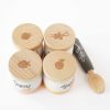 Pack de 4 yaourts et cuillère en bois FSC Le Toy Van Ambiance 4