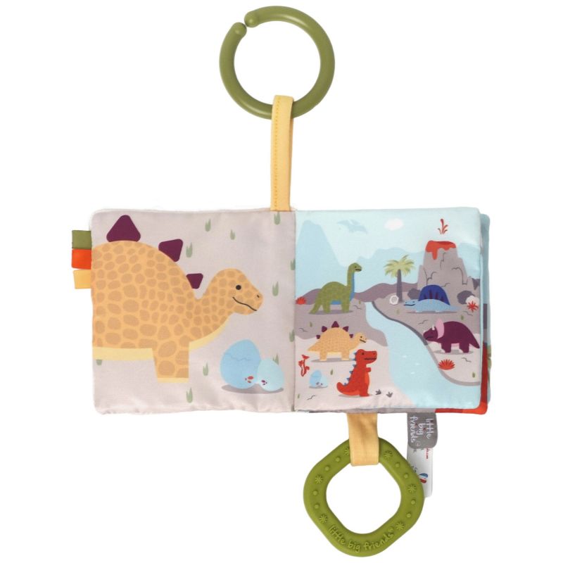 Livre en tissu bébé Les Amis Dinos Little Big Friends Produit 3