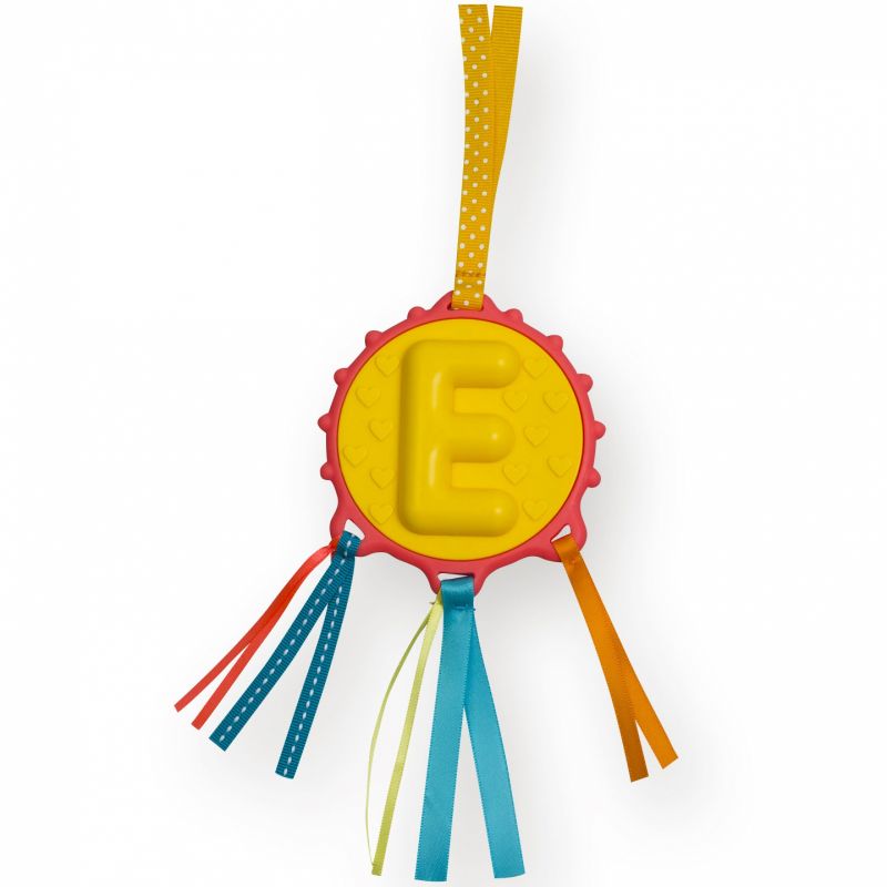 Hochet alphabet à suspendre Lettre E (23 cm) Ebulobo