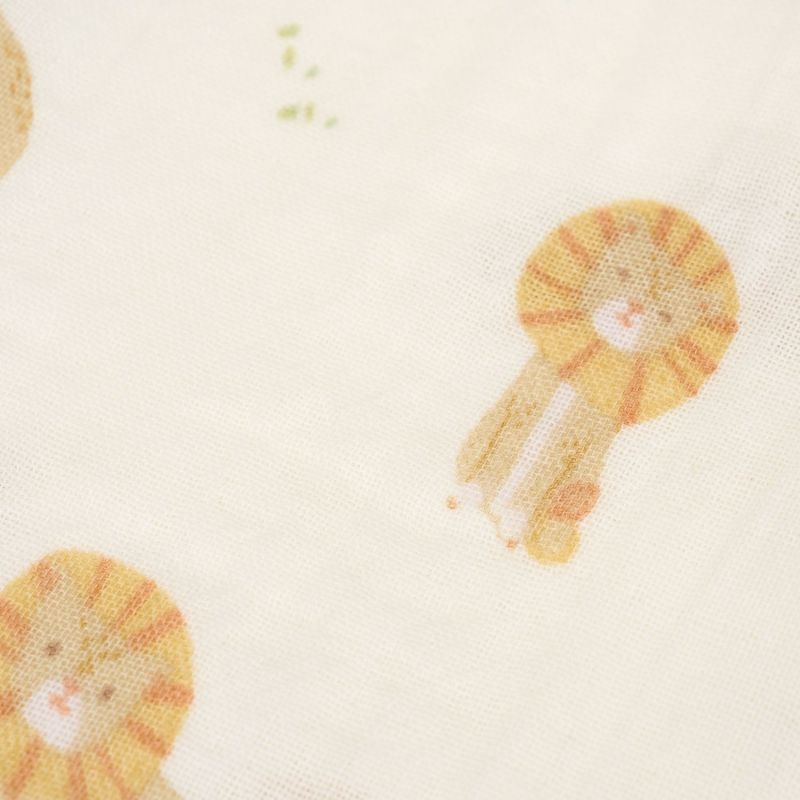 Housse pour matelas à langer en gaze de coton Safari Leo (50 x 70 cm) Little Dutch Produit 3