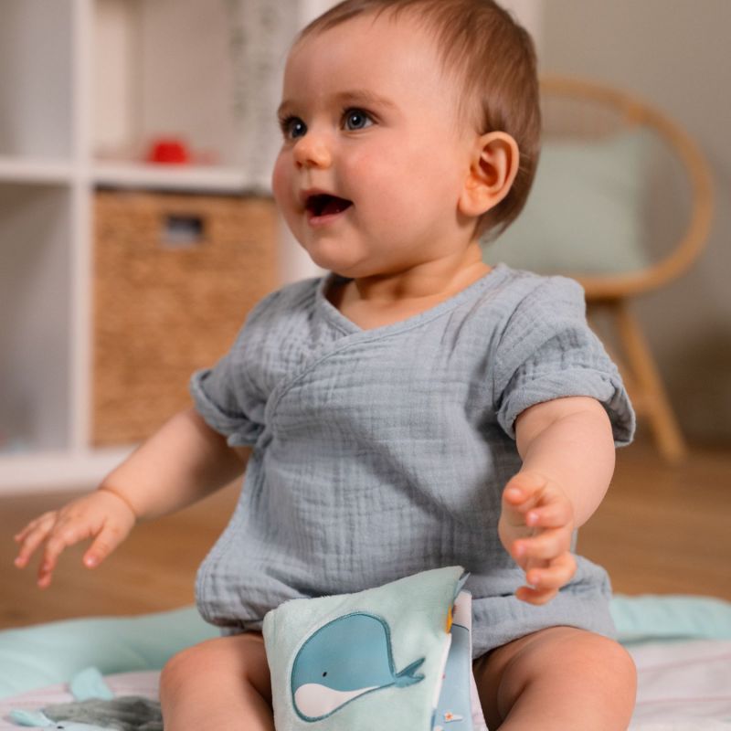 Livre en tissu bébé Océan Little Big Friends Ambiance 6