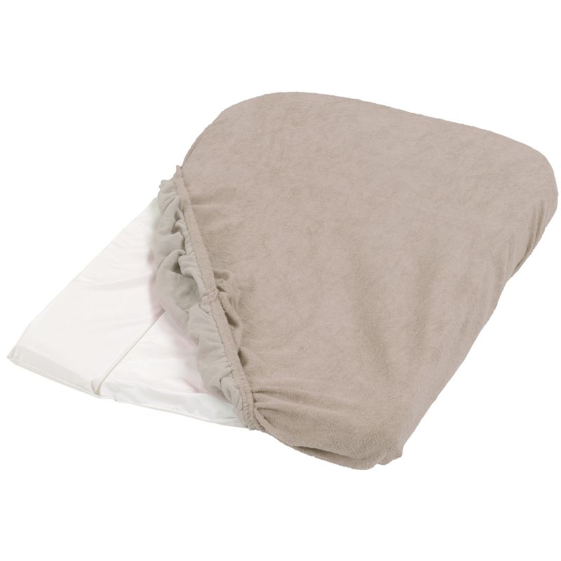Housse de matelas à langer beige foncé (50 x 75 cm) Candide