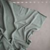 Couverture tricotée en coton bio Pointelle Sage (100 x 80 cm)  par Mushie