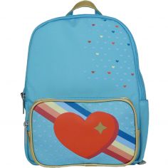 Sac à dos bébé coeur Rainbow Love - Caramel & Cie