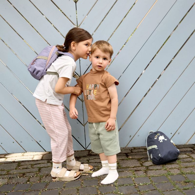Sac à dos bébé Tiny Outdoor Arc-en-ciel lilas (22 cm) Lässig Ambiance 2