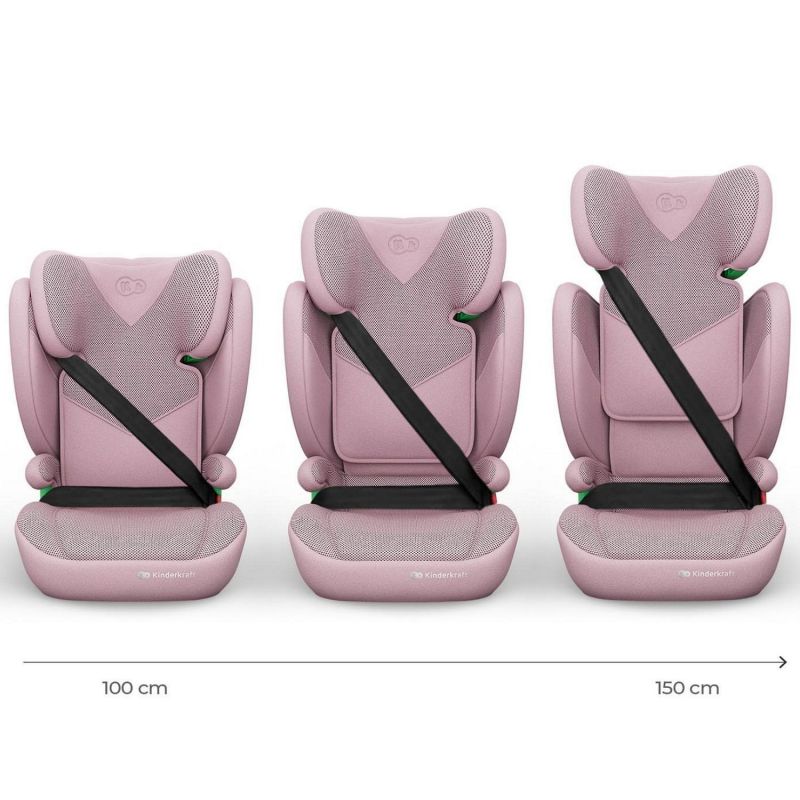 Siège auto Junior Fix 2 Plus i-Size Pink (groupe 2-3) Kinderkraft Produit 8