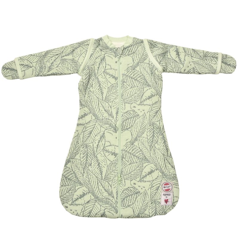 Gigoteuse chaude à manches et moufles Botanimal vert clair TOG 2,3 (50-62 cm) Lodger
