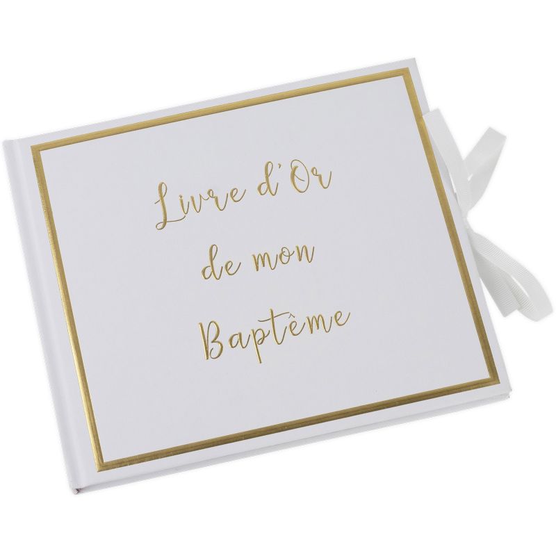 Livre d'or de mon baptême (64 pages) Arty Fêtes Factory