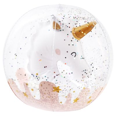 Ballon gonflable 3D Hippocampe licorne  par Sunnylife
