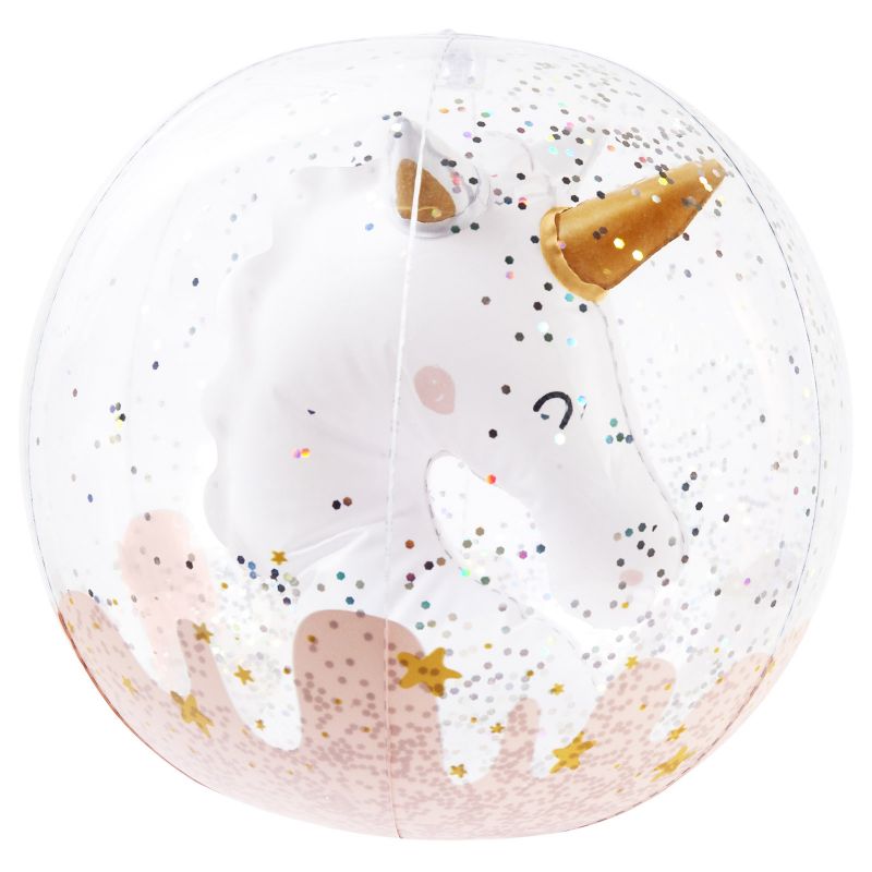 Ballon gonflable 3D Hippocampe licorne Sunnylife