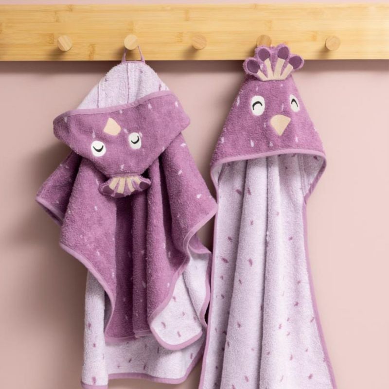 Cape de bain Mrs. Peacock (75 x 75 cm) Trixie Ambiance 2