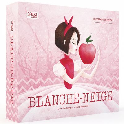 Coffret livre + personnages Blanche-Neige (Le Coffret des Contes) Sassi Junior
