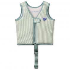 Gilet de natation Dove Seersucker Peppermint-Sandy (1-2 ans)