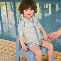 Gilet de natation Dove Seersucker Peppermint-Sandy (1-2 ans)