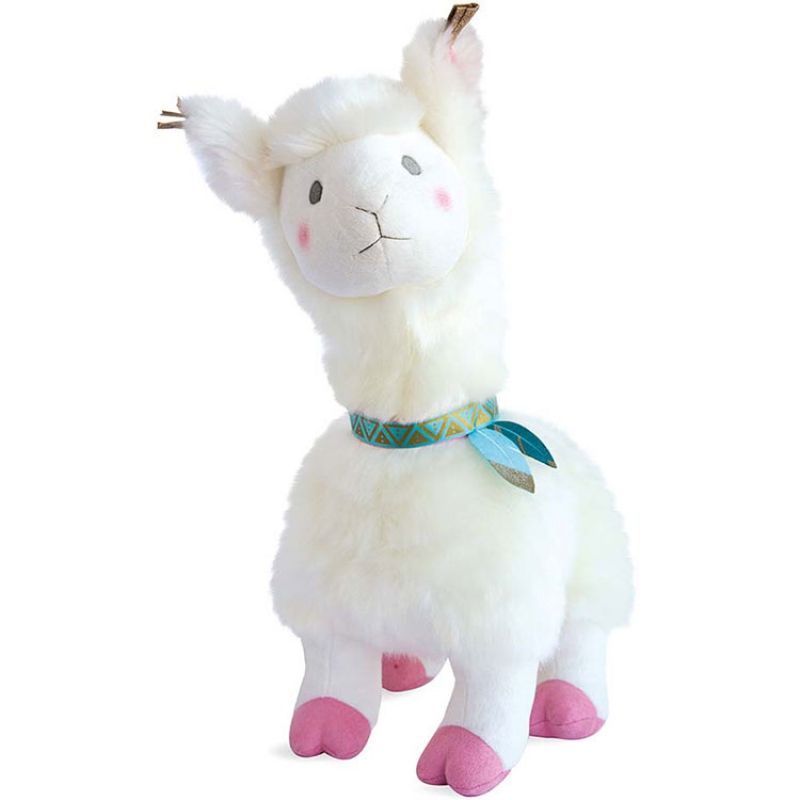 Peluche Lama blanc Girls & Glitter (50 cm) Histoire d'Ours