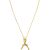 Variation Doré du produit Collier chaîne La petite majuscule goldfilled jaune (personnalisable) de la marque Padam Padam