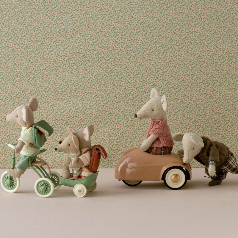 Chariot tricycle Souris Rouge Maileg Ambiance 4