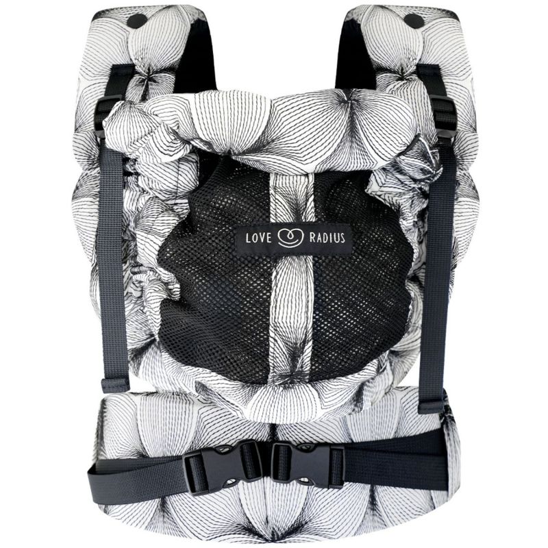 Porte bébé PhysioCarrier V2 Black Orchid Love Radius Produit 1